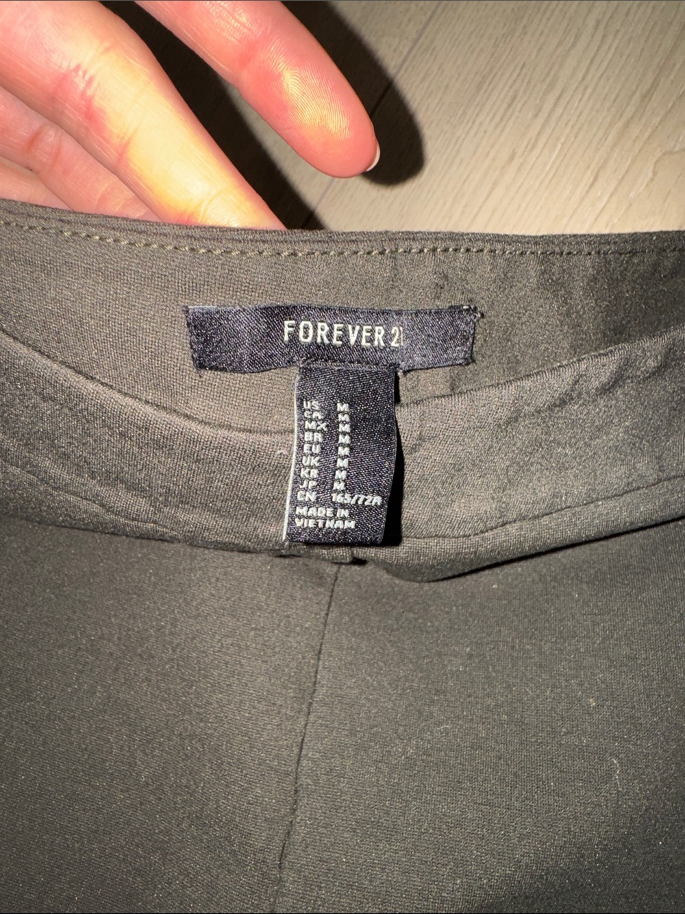 Forever 21 hunter green Ponte Leggings - Picture 2 of 4